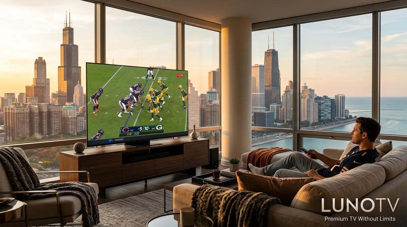 IPTV streaming service in Illinois with live TV channels and sports