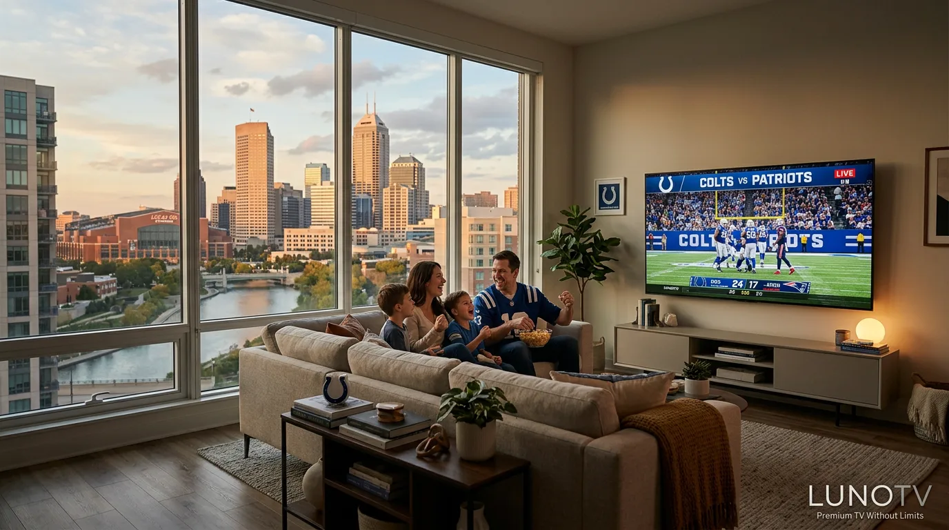 IPTV streaming service in Indiana with live TV channels and sports