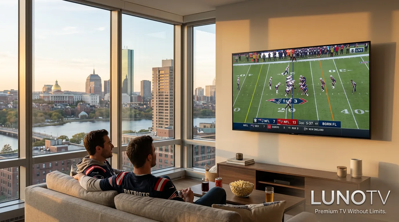 IPTV streaming service in Massachusetts with live TV channels and sports