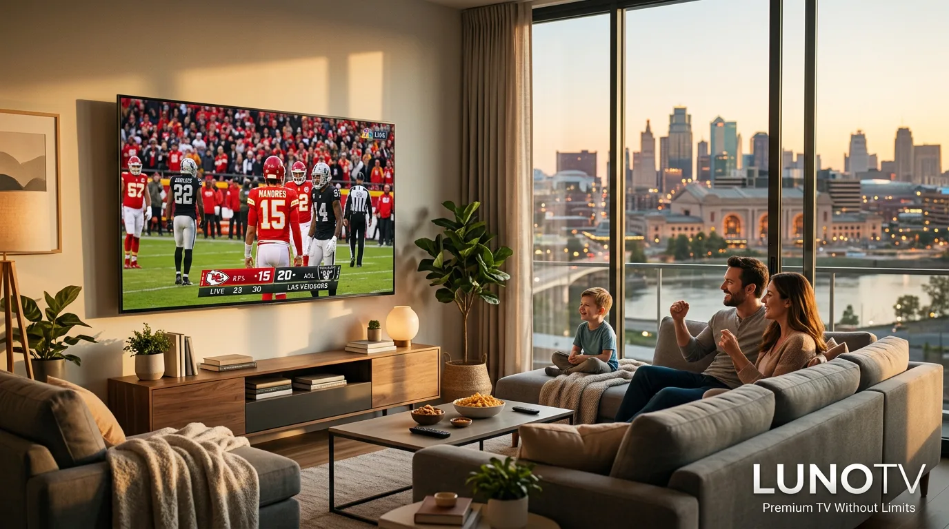 IPTV streaming service in Missouri with live TV channels and sports