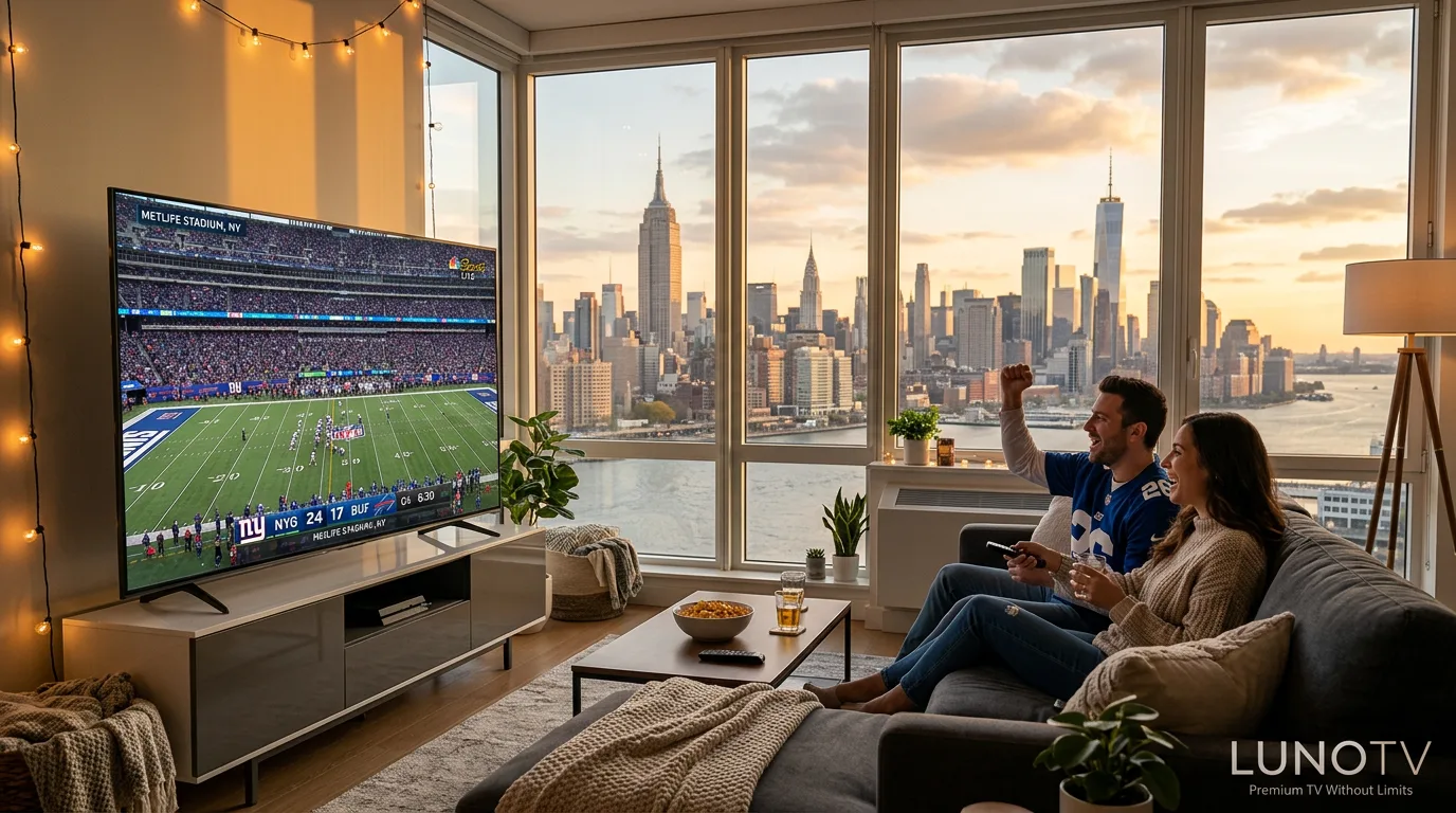 IPTV streaming service in New York with live TV channels and sports