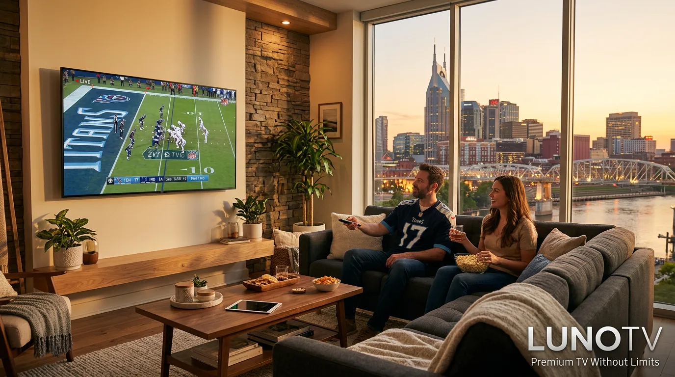IPTV streaming service in Tennessee with live TV channels and sports